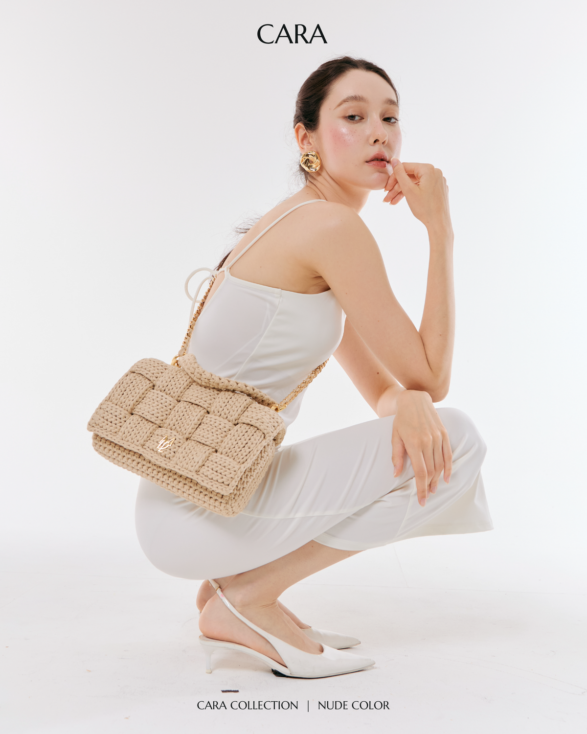 Cara Bag - Nude color