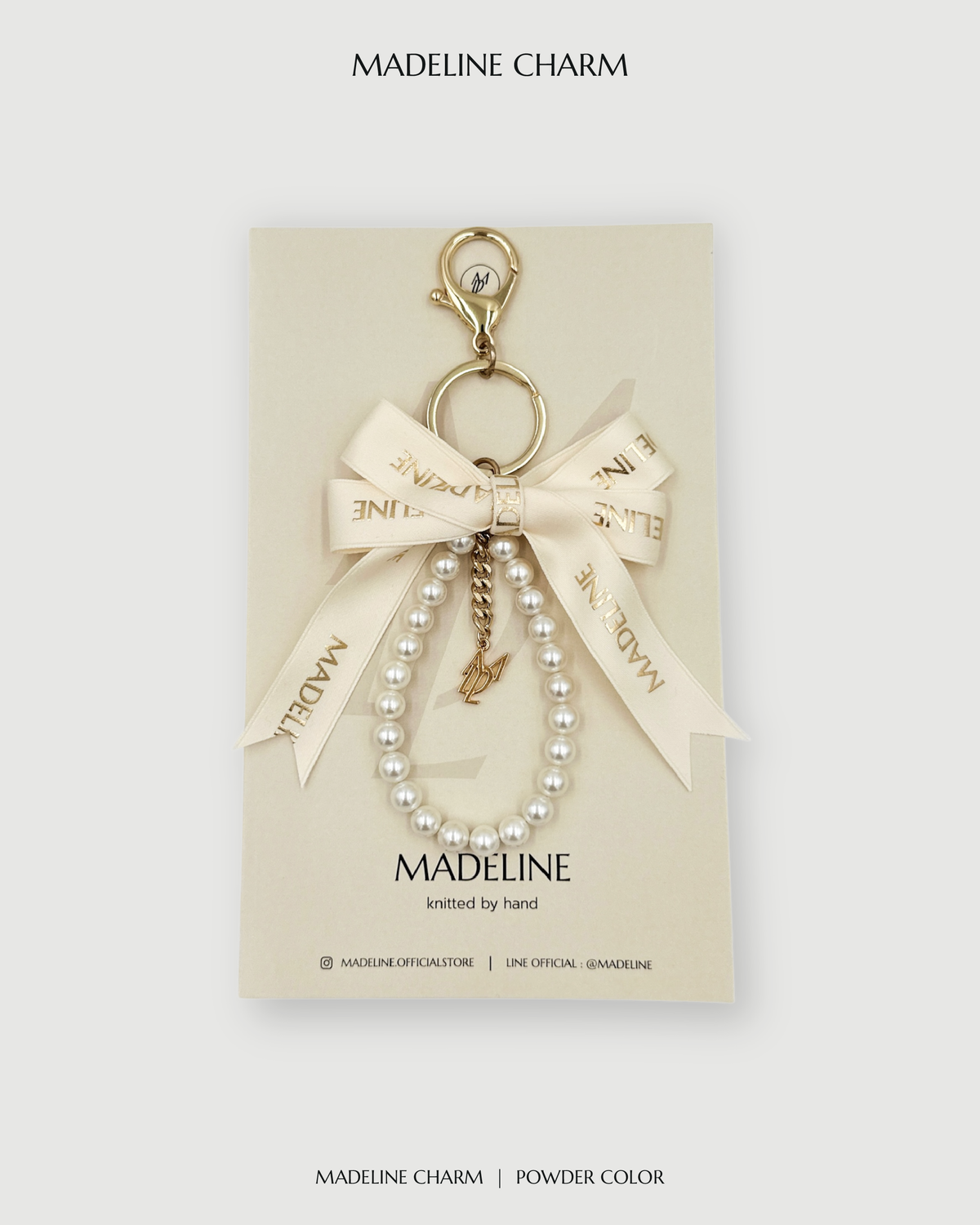 Madeline Charm, Limited Edition - Powder Color