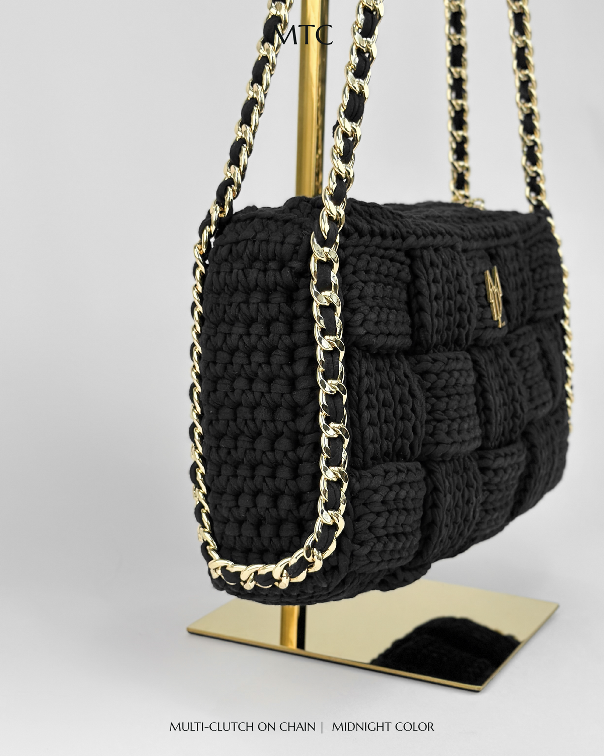 Cara Multi-Clutch With Chain Edition - Midnight color
