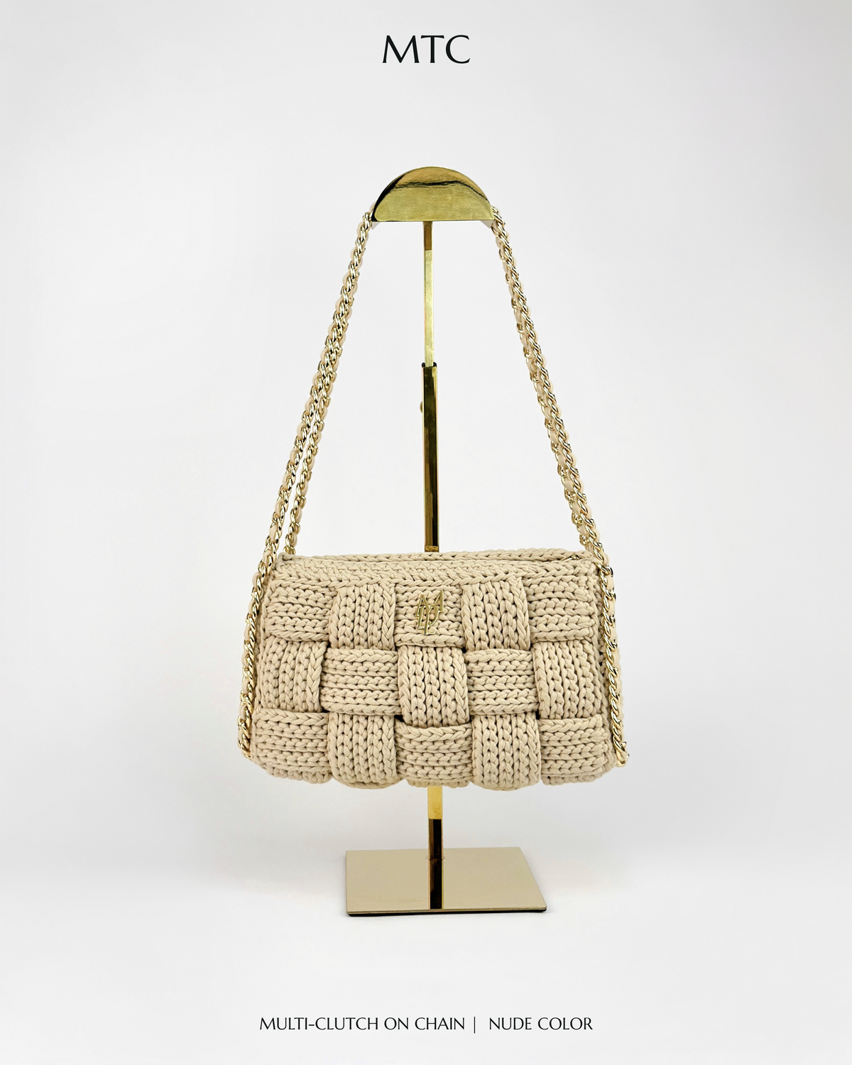 Cara Multi-Clutch With Chain Edition - Nude color