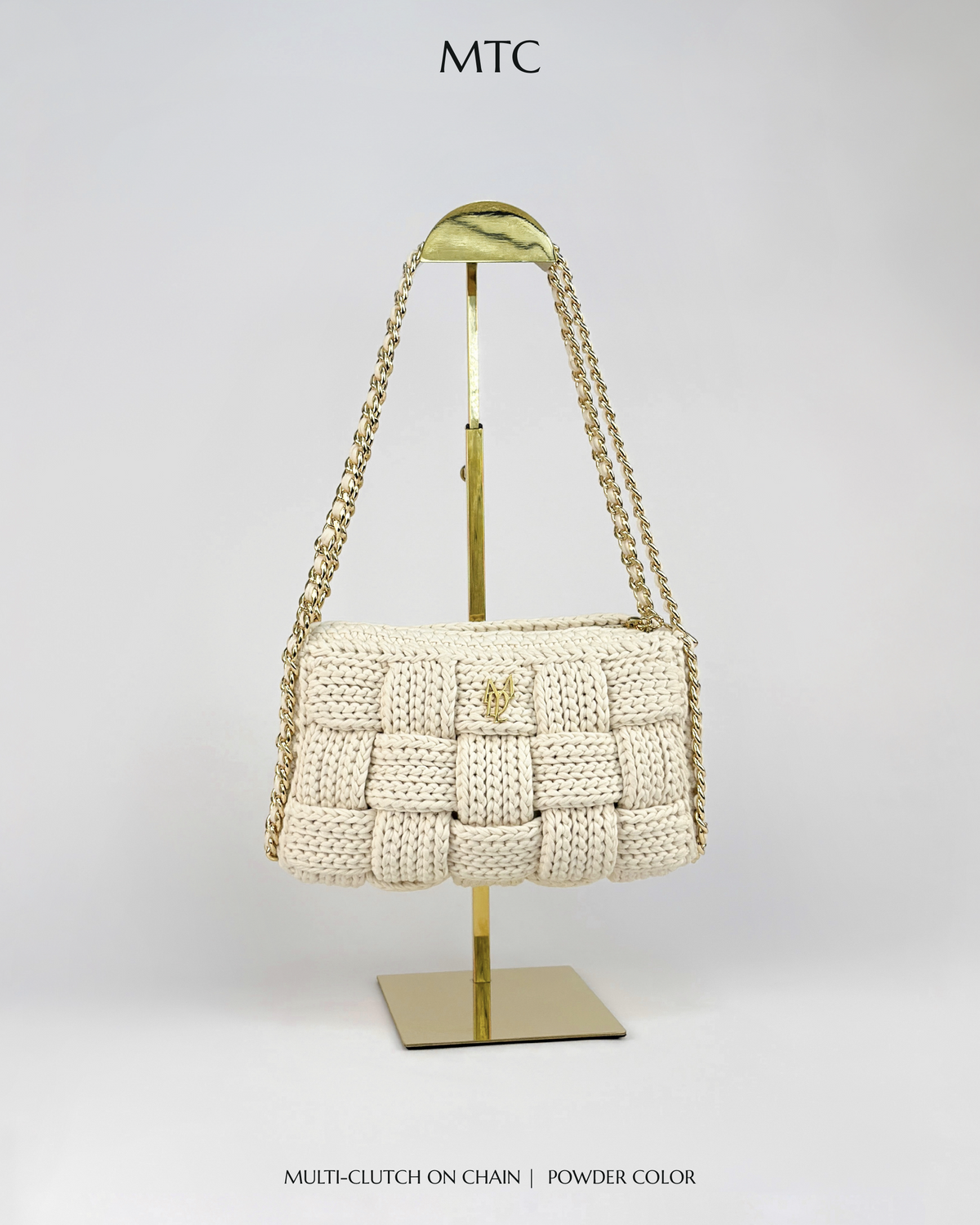 Cara Multi-Clutch With Chain Edition - Powder color